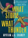 Cover image for What Storm, What Thunder